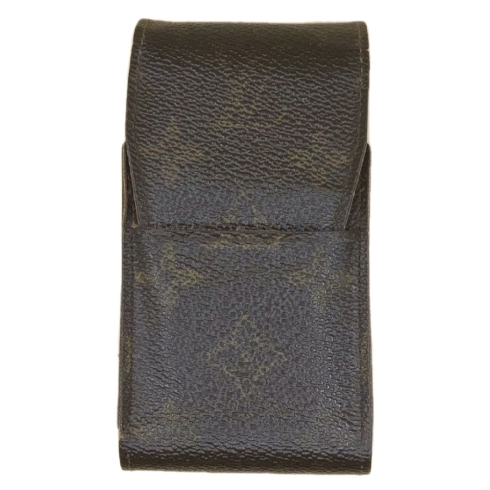 Vintage Louis Vuitton Monogram Etui Leather Assesory/Cigarette Tobacco Case (GUC